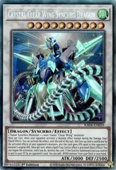 Crystal Clear Wing Synchro Dragon - RA04-EN059 - Collector's Rare - 1st Edition